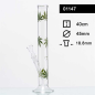 Glas Bong Cannabis 40cm