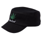 Black Leaf Army Cap