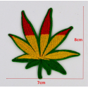 Rasta Hamp Patch