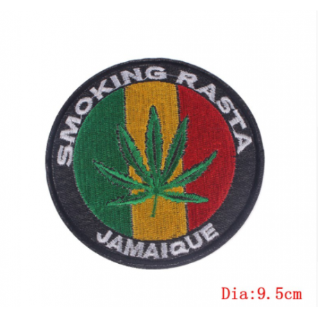 Smoking Rasta Patch