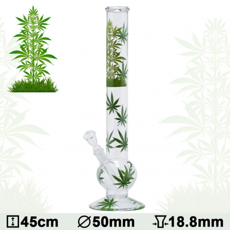 Glas Bong 45cm