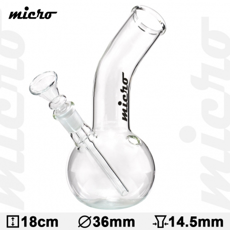 Glas Bong 18cm