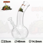 Glas Bong 23cm
