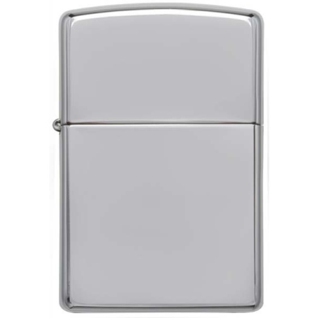 Zippo Lighter Chrom Høj Poleret