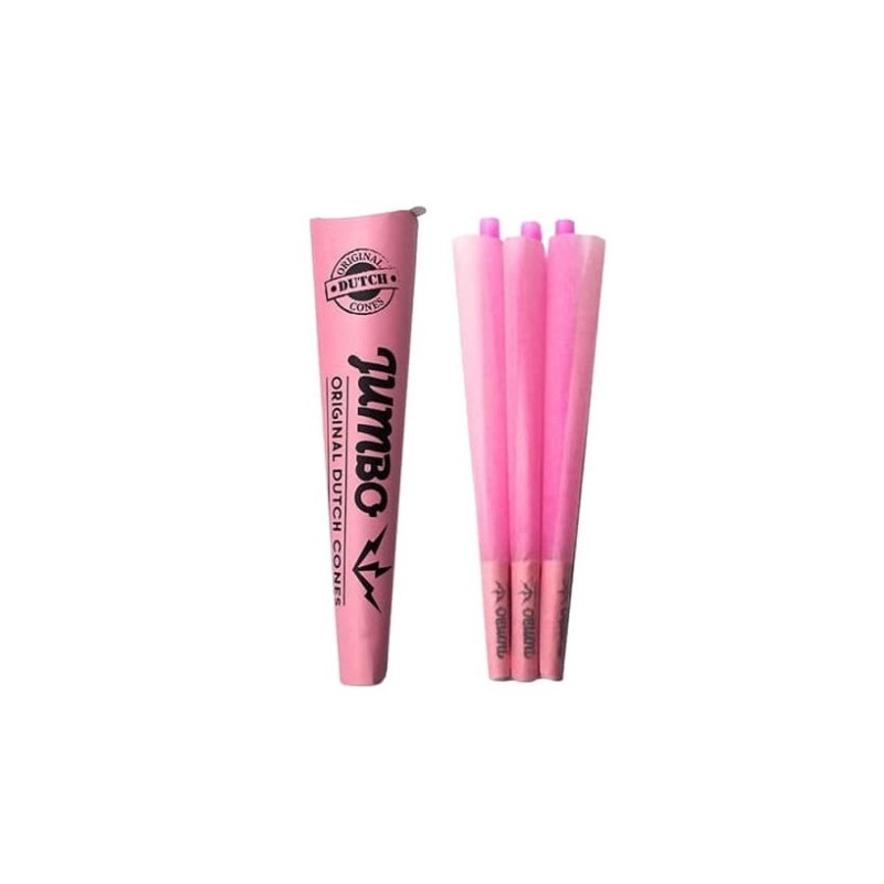 Jumbo Pink Cones Kingsize 3stk