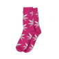 Cannabis Pink Strømper 36-42