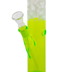 Glas Bong Green 35cm