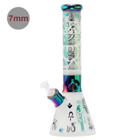 Amsterdam Egypt Blå Glas Bong 36cm