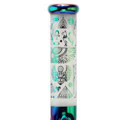 Amsterdam Egypt Blå Glas Bong 36cm