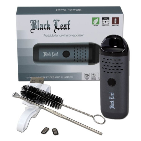 Black Leaf Mini Vaporizer Grå