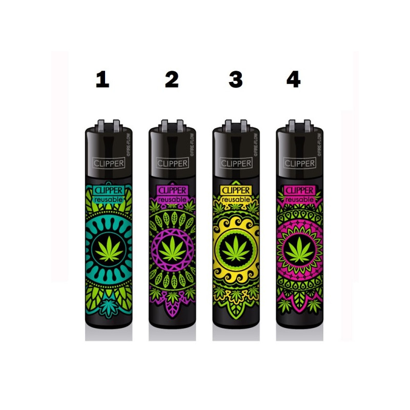 Classic Clipper Lighter Mandalas