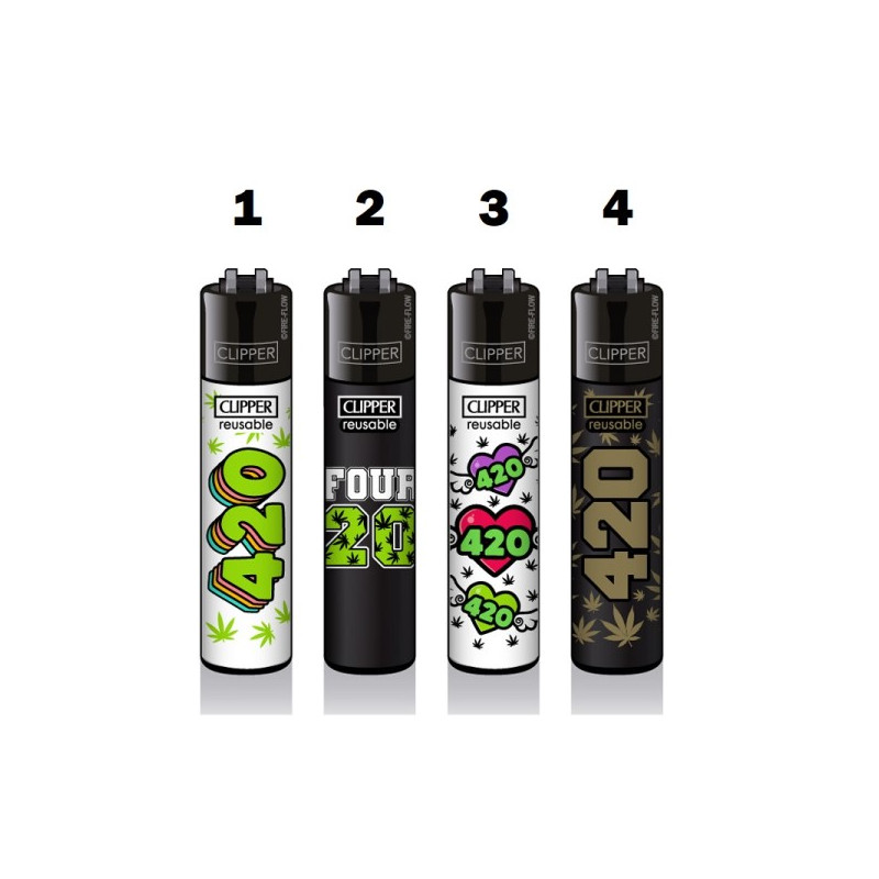 Classic Clipper Lighter 420 Collection