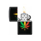 Zippo Lighter Rasta Cannabis