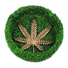 Cannabis Askebæger Grøn 13cm
