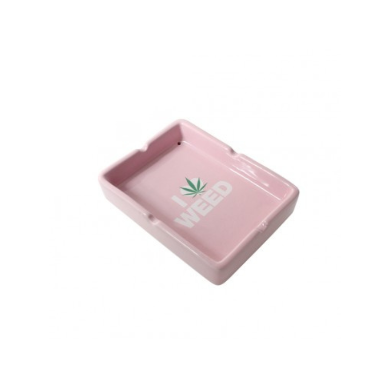 I Love Weed Askebæger Pink