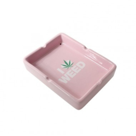 I Love Weed Askebæger Pink