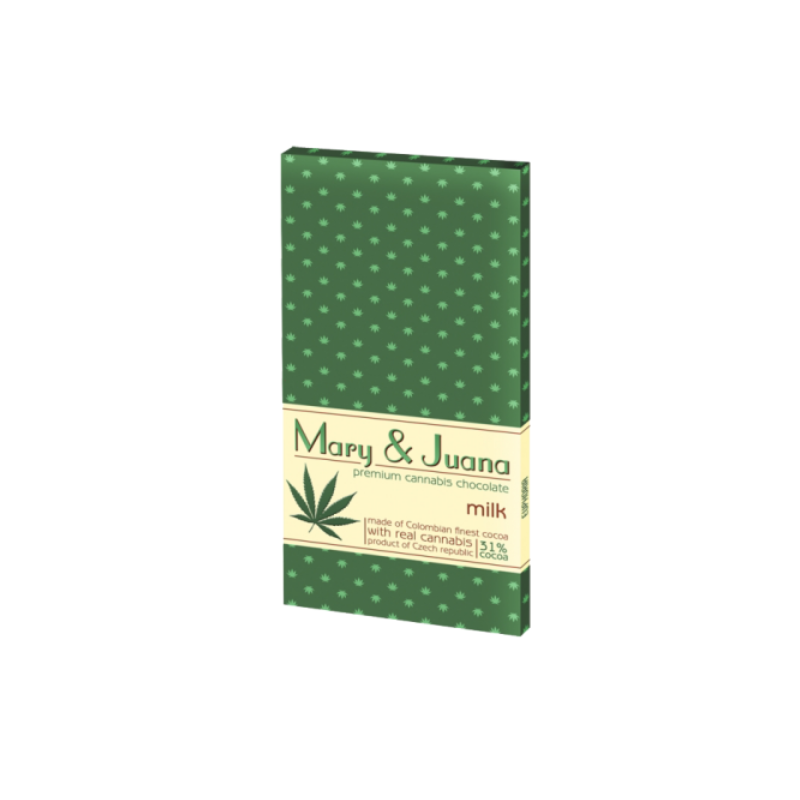 Mary & Juana Cannabis Chokolade Lys