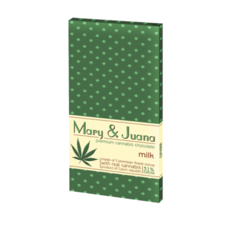 Mary & Juana Cannabis Chokolade Lys