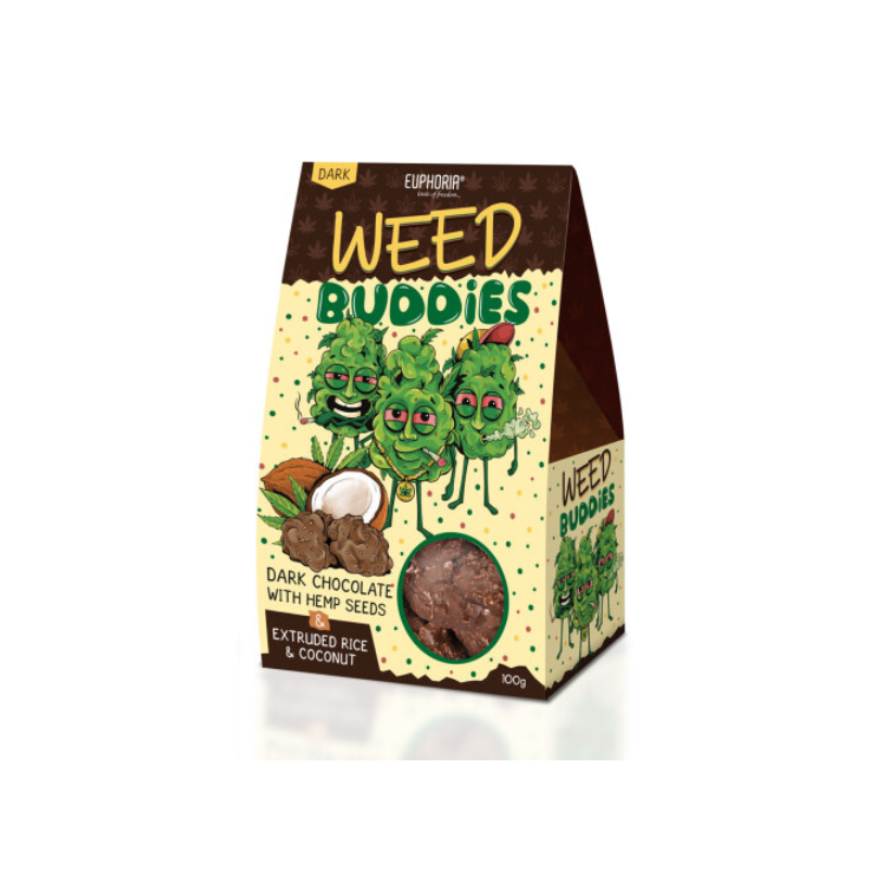 Weed Buddies Mørkt Chokolade