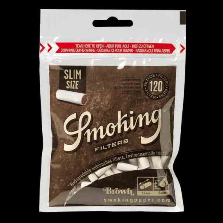 Cigaret Filter Smoking 6mm Brown