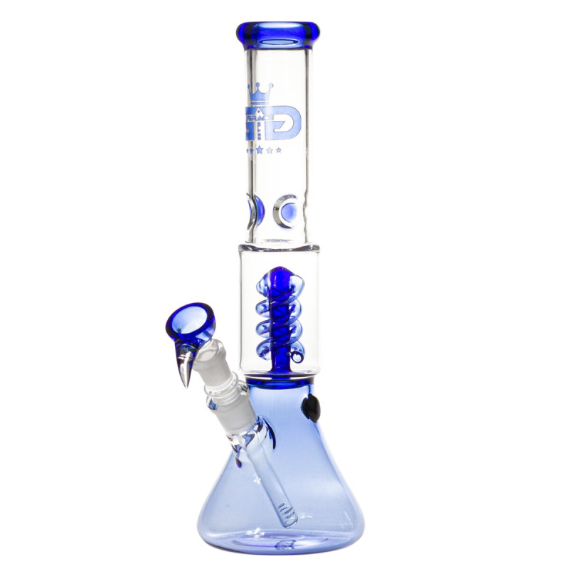 Grace Perc Glas Bong Blå 34.5cm