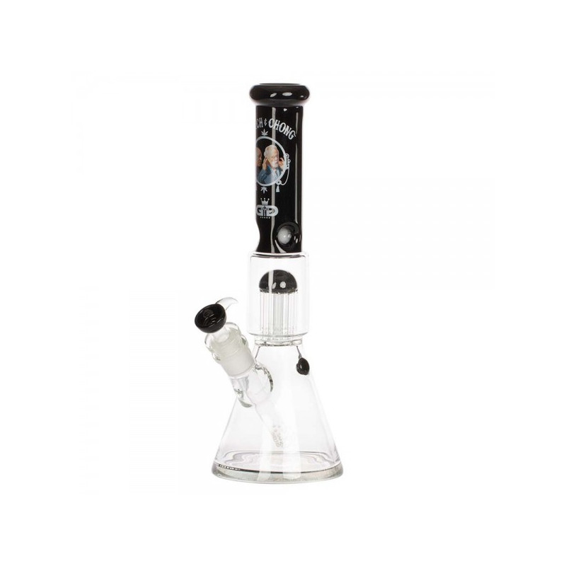 Cheech & Chong  Perc Glas Bong 40cm