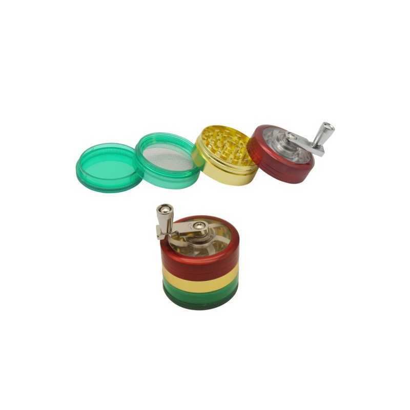 Grinder Rasta Crank 4 Delt 51mm