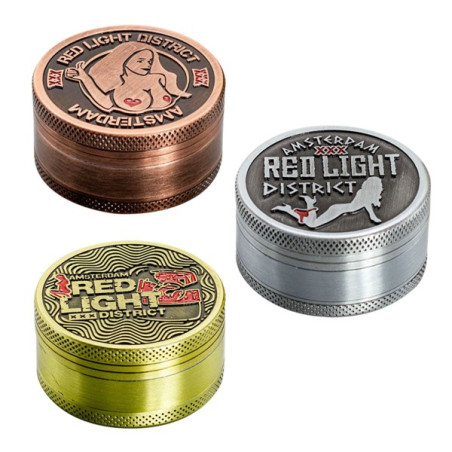 Grinder Red Light 3 Delt 50mm