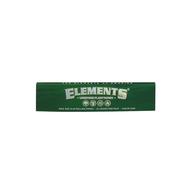 Elements Grøn Kingsize Slim