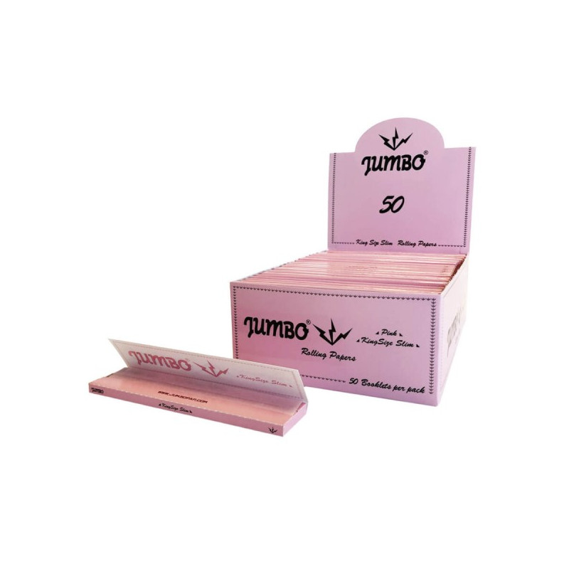 Jumbo Pink Slim Jointpapir