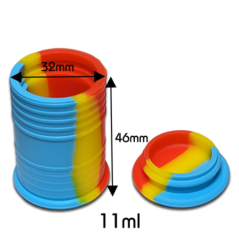 Silikone Beholder Tønde 11ML