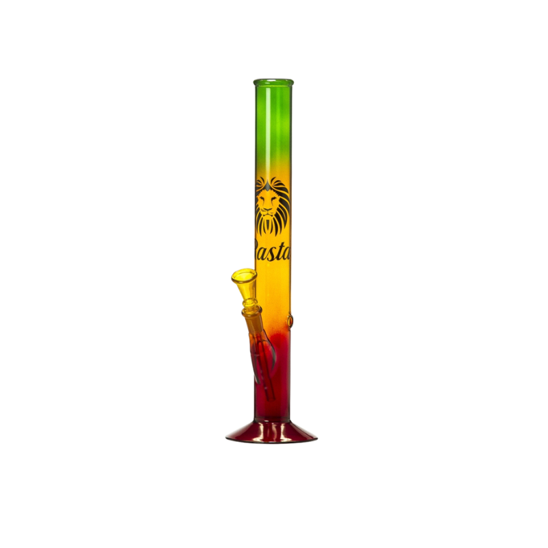 Rasta Lion Glas Bong 35cm