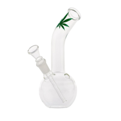 Cannabis Micro Glas Bong 16cm