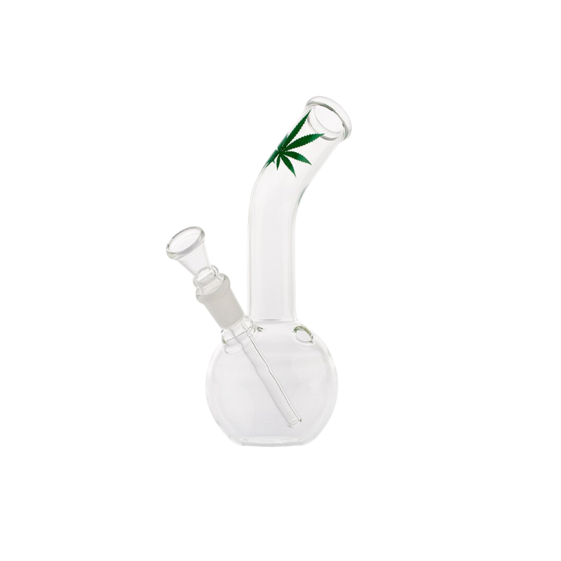 Cannabis Micro Glas Bong 16cm