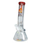 Black Leaf Glas Bong Fire 34cm