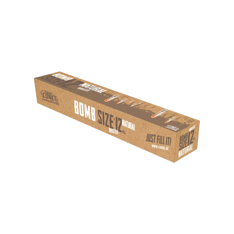 Original Cones Bombsize Brun 12stk