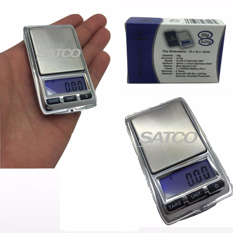 Digital Vægt Mini DE 50/0.01g