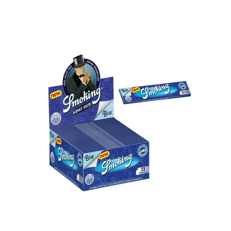Smoking Blue Slim Papir