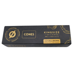 Ø Cones Brun Kingsize 100stk