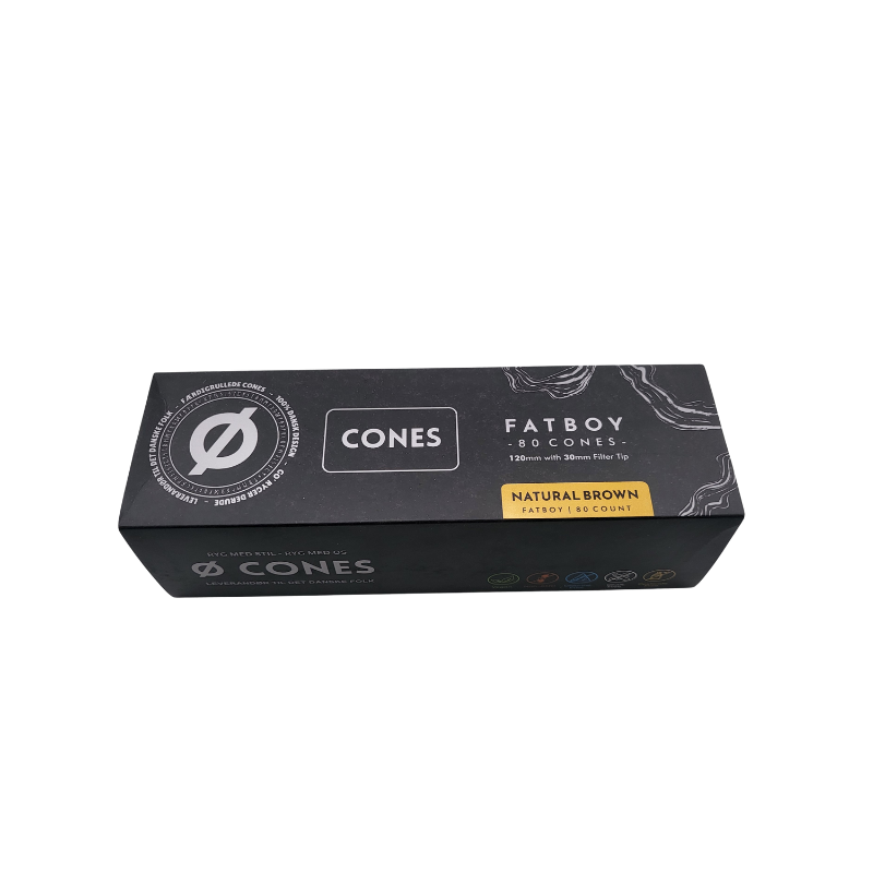 Ø Cones Fatboy Brun 80stk