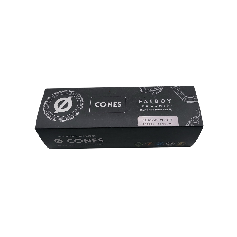 Ø Cones Fatboy Hvid 80stk