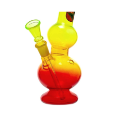 420 Rasta Glas Bong 23cm B