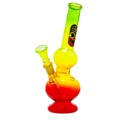 420 Rasta Glas Bong 23cm B