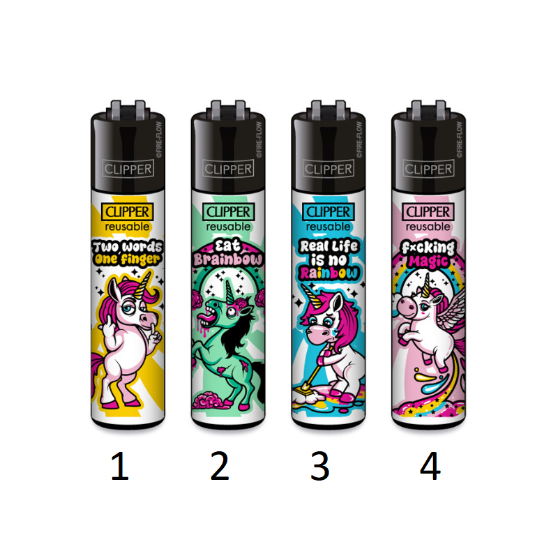 Classic Clipper Lighter Rainbow