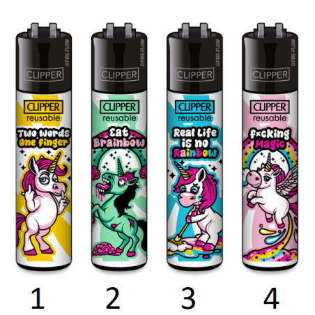 Classic Clipper Lighter Rainbow