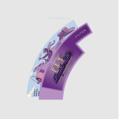 Fly Purple Silk Filtertips