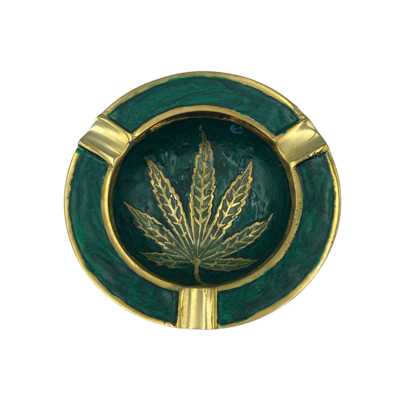 Metal Askebæger Cannabis 9.3cm Metal Askebæger Cannabis 9.3cm