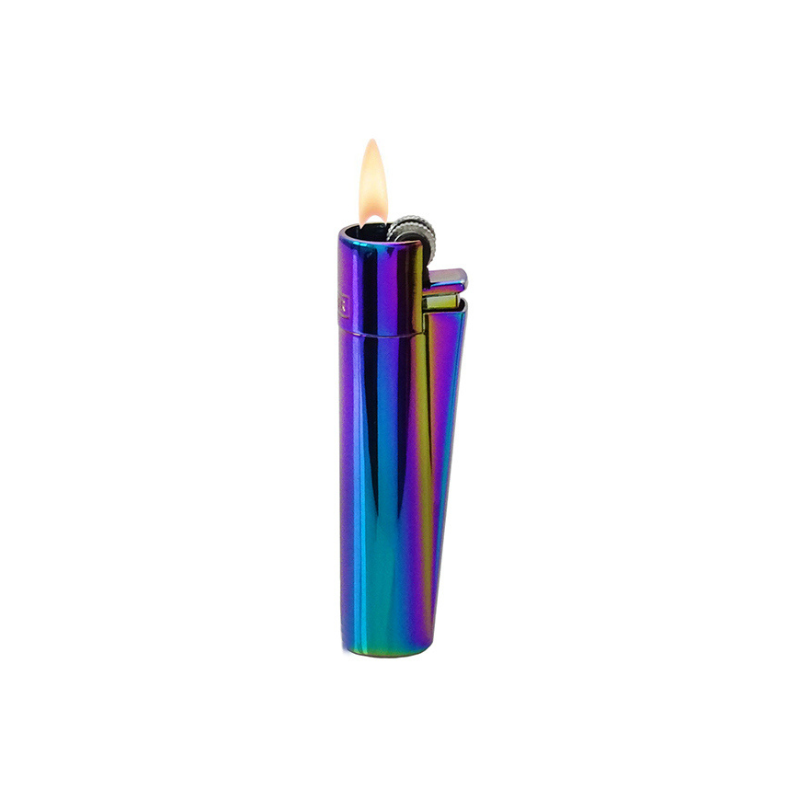 Metal Clipper Lighter Rainbow