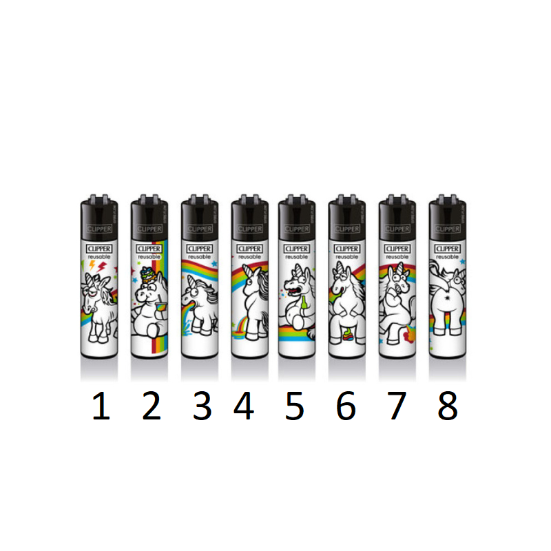 Classic Clipper Lighter Unicorn 2