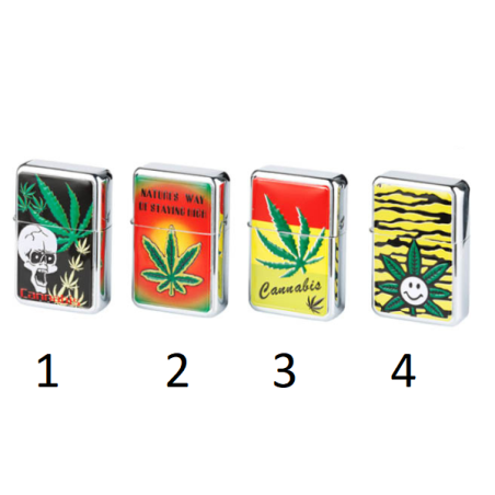 Benzinlighter Cannabis A